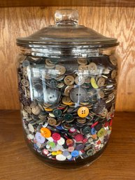 Large Button Lot - Labeled # 2