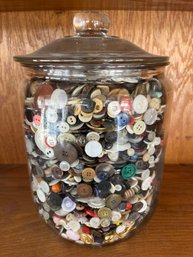 Large Button Lot - Labeled # 3