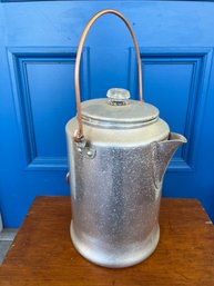 Vintage Comet Aluminum Percolator Coffee Pot