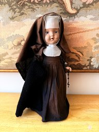Vintage Convent Nun Doll