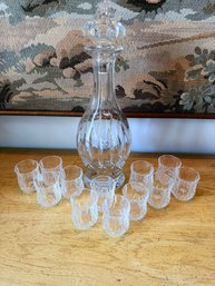 Vintage Waterford Crystal Decanter In The Kildare Pattern