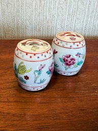 Vintage Chinese Jingdezhen Miniature Jars