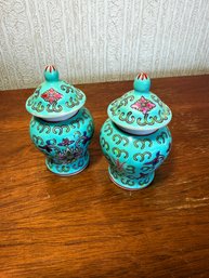 Small Chinese Porcelain Ginger Jars