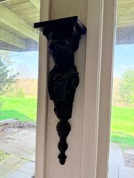 Sculpted Female Bust Corbel