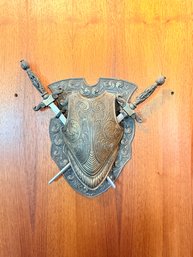 Decorative Miniature Medieval-style Wall Plaque