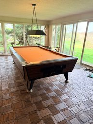 Custom Pool Table Bt Brunswick Co. - Owner Arnie Kaye