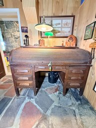 Vintage Roll Top Desk