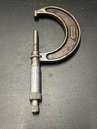 Vintage Starrett No. 436-2' Inch Outside Micrometer