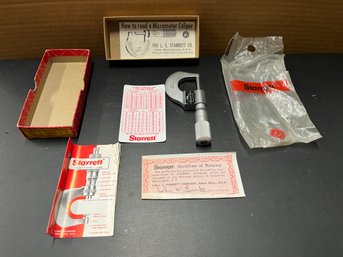 L.S. Starrett No. 216 Outside Micrometer