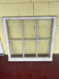 Vintage 6-pane Wooden Window