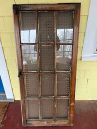 Antique Divided-lite Wood Door