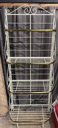 Vintage French Country-style Baker's Rack