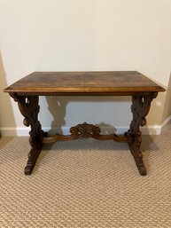Carved Wood Table