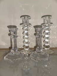 Glass Candle Holder