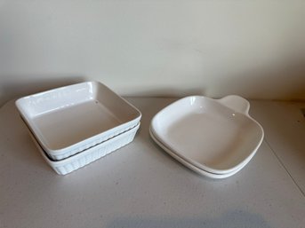 4 Pc Set Oven To Table Stoneware