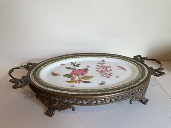 Vintage Centerpiece Plate