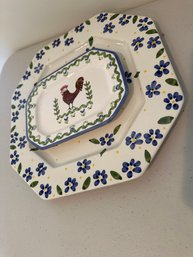 Casa Fina Hand Painted Plates