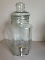 1.5 Gallons Glass Cold Beverage Dispenser