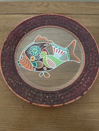 Mexican Hand Painted Plate