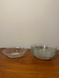 6pcs Set Glass Plates