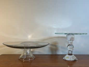 Pedastal Dessert Cake Plates