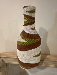 African Wire Art Bottle
