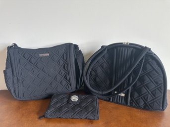 Vera Bradley 3 Pcs Purse Set