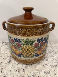 Vintage Ceramic Lidded Crock/ Tureen 718/1000 Stamped