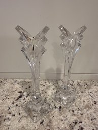 Mikasa Vintage Crystal Candle Sticks