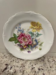 Gloria Fine Porcelain Bavaria -bayreuth Plate