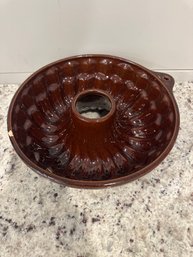 Stoneware Bunt Pan -west Germany