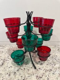 Holiday Tealight Holder Tree