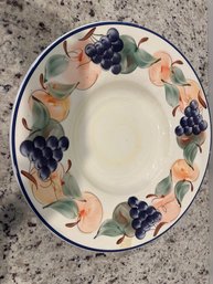 Large Ceramic Fruit Serving Dish