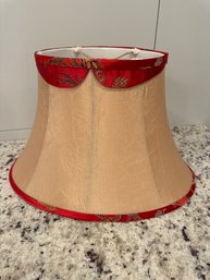 Lamp Shade With Silk Details