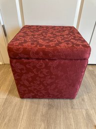 Fabric Storage Ottoman