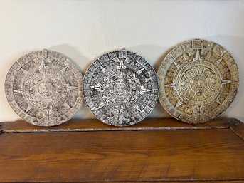 Aztec Sun Stone, Also Known As The Aztec Calendar