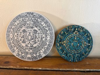 Aztec Sun, Also Known As The Aztec Calendar