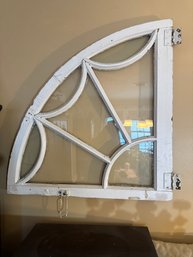 Vintage Half Moon Window