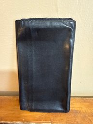 Gucci Leather Bifold Notepad Black