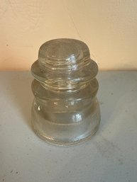 Armstrong Vintage Clear Glass Insulator