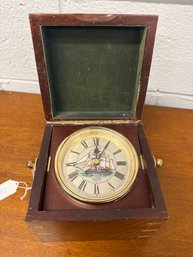 Vintage Sunbeam Chairman Series Nautical Desk Clock