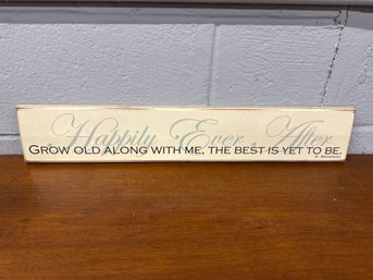 Happily Ever After Sign