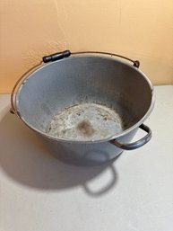 Vintage Metal Jam-making Kettle