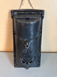 Vintage Cast Iron Post Box