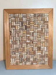 Wine Cork Frame Wall Display