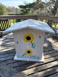 Hand Painted Hand Made Bird House