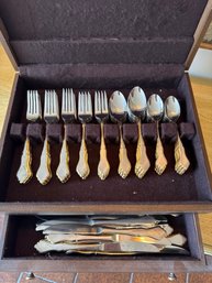 Vintage William Rogers Two Toned Stainless Korea