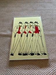 Distinct Mid-century Modern Aesthetic Carnival Mirror