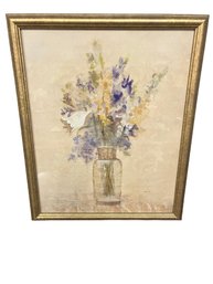 Framed Floral Wall Art