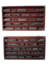 Franklin Mint 'World's Greatest Locomotives' Collection, Featuring Detailed Pewter Train Models